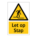 Let op Stap