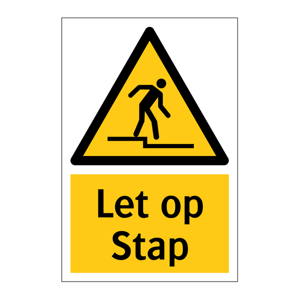 Let op Stap
