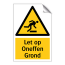 Let op Oneffen Grond