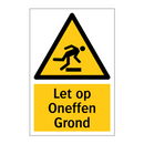 Let op Oneffen Grond