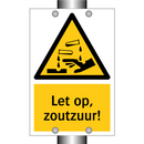 Let op, zoutzuur!