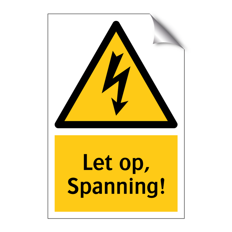 Let op, Spanning!