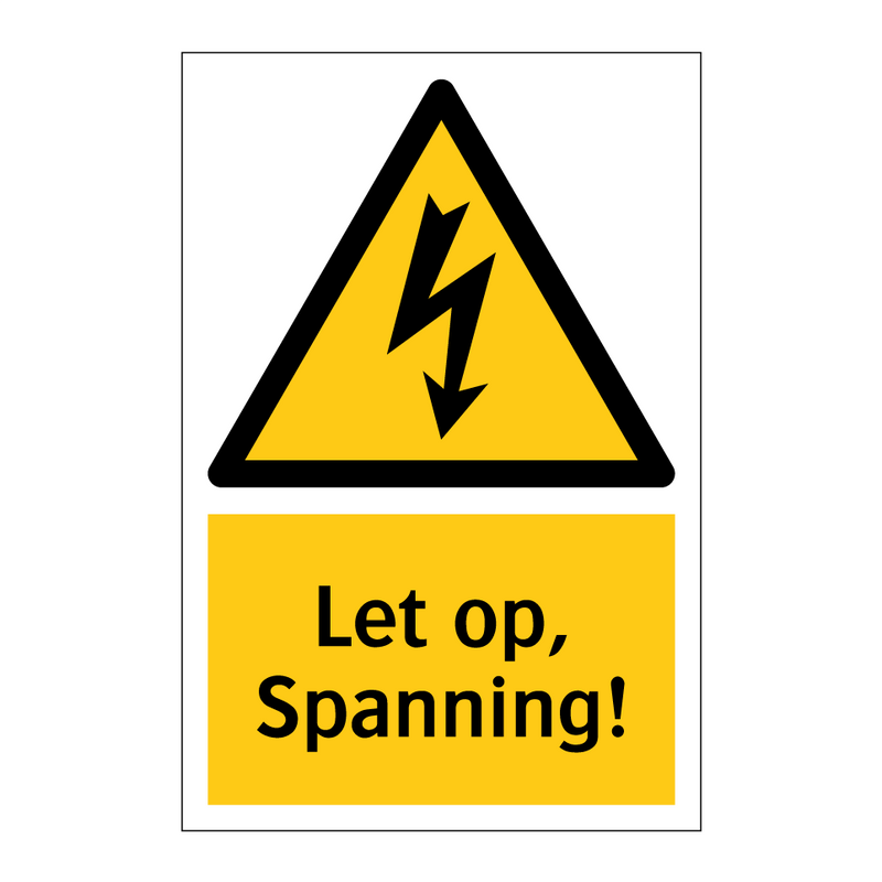 Let op, Spanning!