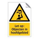 Let op: Objecten in hoofdgebied