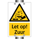 Let op! Zuur