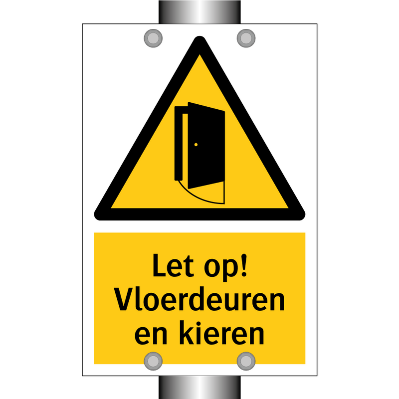 Let op! Vloerdeuren en kieren