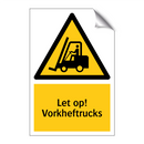 Let op! Vorkheftrucks