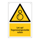 Let op! Tegenovergestelde rollen