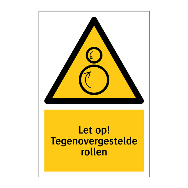 Let op! Tegenovergestelde rollen