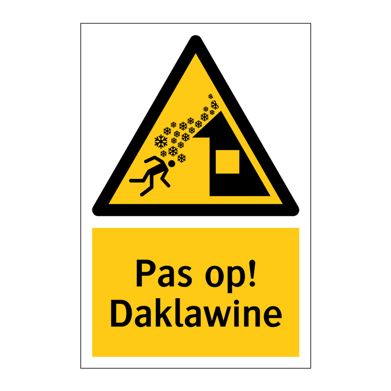 Pas op! Daklawine