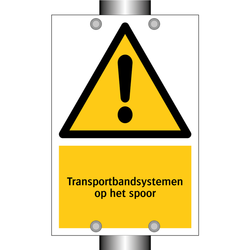 Transportbandsystemen op het spoor