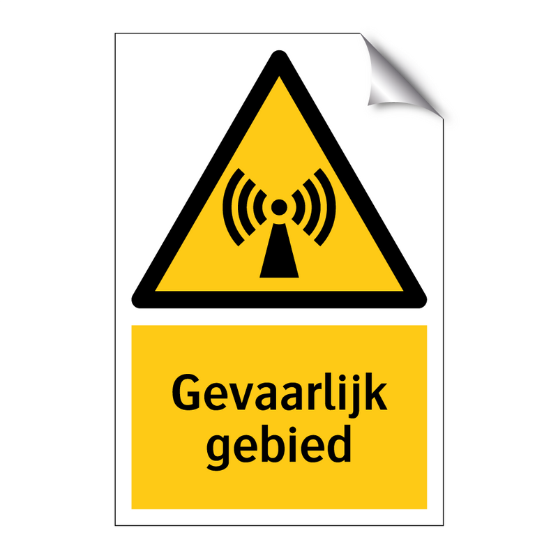 Gevaarlijk gebied