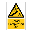 Gevaar Compressed Air