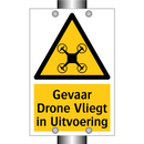 Gevaar Drone Vliegt in Uitvoering