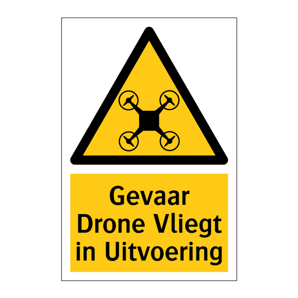 Gevaar Drone Vliegt in Uitvoering