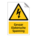 Gevaar Elektrische Spanning