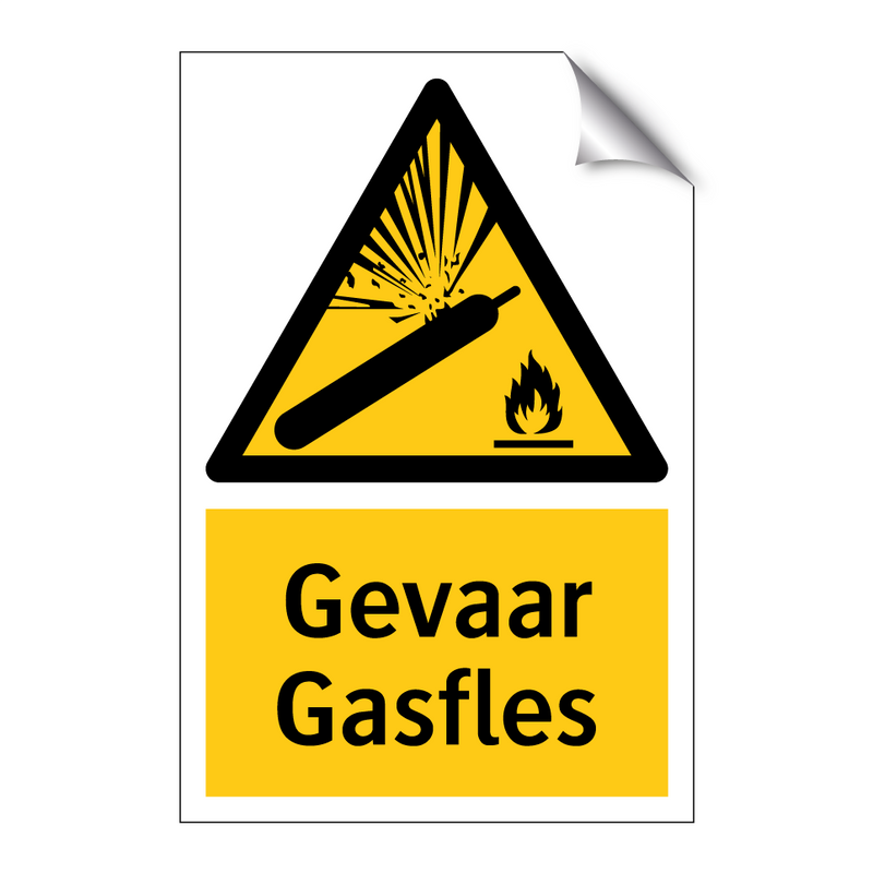 Gevaar Gasfles