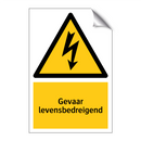 Gevaar levensbedreigend