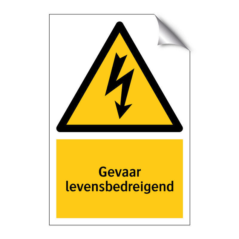 Gevaar levensbedreigend