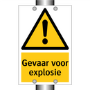 Gevaar voor explosie
