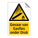 Gevaar van Gasfles onder Druk