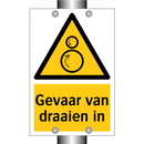 Gevaar van draaien in