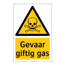 Gevaar giftig gas