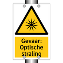 Gevaar: Optische straling