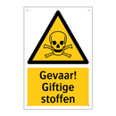 Gevaar! Giftige stoffen