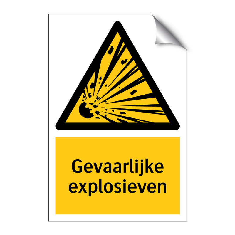 Gevaarlijke explosieven