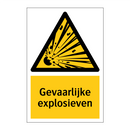 Gevaarlijke explosieven