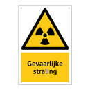Gevaarlijke straling