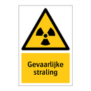 Gevaarlijke straling