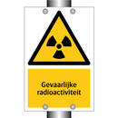 Gevaarlijke radioactiviteit