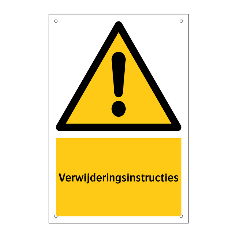 Verwijderingsinstructies & Verwijderingsinstructies & Verwijderingsinstructies