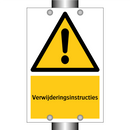 Verwijderingsinstructies & Verwijderingsinstructies & Verwijderingsinstructies