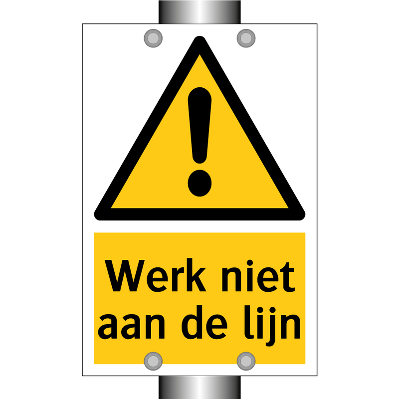 Werk niet aan de lijn & Werk niet aan de lijn & Werk niet aan de lijn & Werk niet aan de lijn