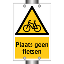 Plaats geen fietsen & Plaats geen fietsen & Plaats geen fietsen & Plaats geen fietsen