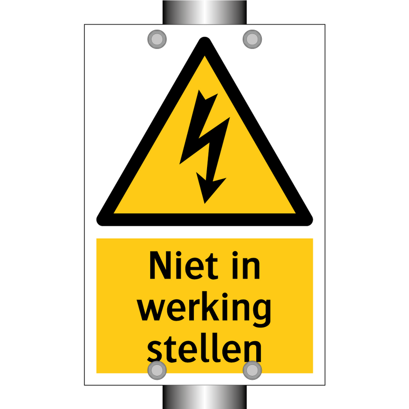 Niet in werking stellen & Niet in werking stellen & Niet in werking stellen