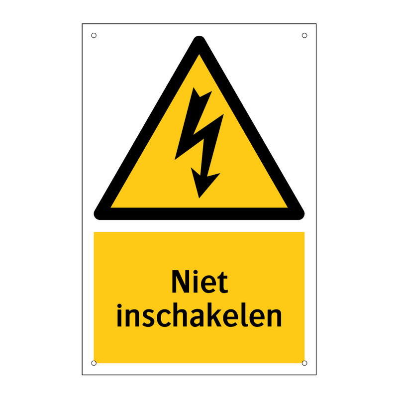 Niet inschakelen & Niet inschakelen & Niet inschakelen & Niet inschakelen & Niet inschakelen