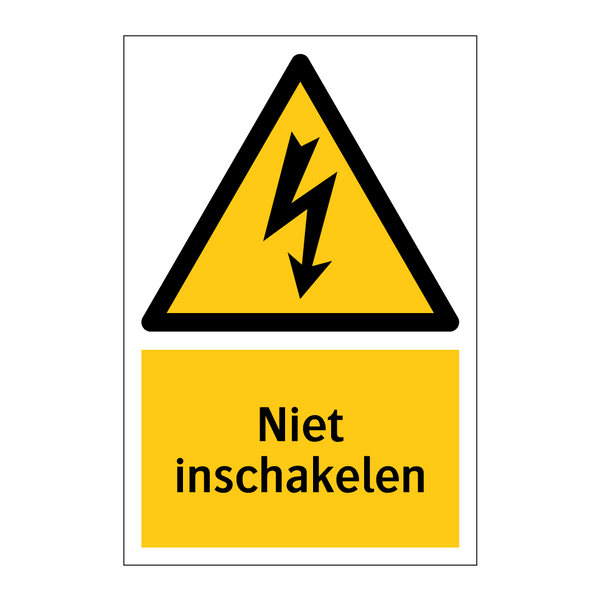 Niet inschakelen & Niet inschakelen & Niet inschakelen & Niet inschakelen & Niet inschakelen