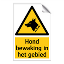 Hond bewaking in het gebied & Hond bewaking in het gebied & Hond bewaking in het gebied