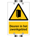 Deuren in het zwenkgebied & Deuren in het zwenkgebied & Deuren in het zwenkgebied