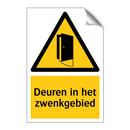 Deuren in het zwenkgebied & Deuren in het zwenkgebied & Deuren in het zwenkgebied