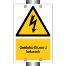 Geëlektrificeerd hekwerk & Geëlektrificeerd hekwerk & Geëlektrificeerd hekwerk