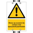 Risico op eczeem bij contact met epoxywerkzaamheden