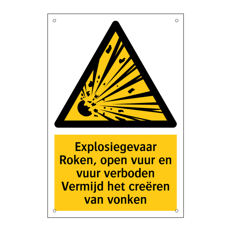 Explosiegevaar Koop Explosiegevaar Roken, open vuur en vuur verboden Vermijd het ...