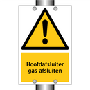 Hoofdafsluiter gas afsluiten & Hoofdafsluiter gas afsluiten & Hoofdafsluiter gas afsluiten