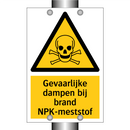 Gevaarlijke dampen bij brand NPK-meststof & Gevaarlijke dampen bij brand NPK-meststof