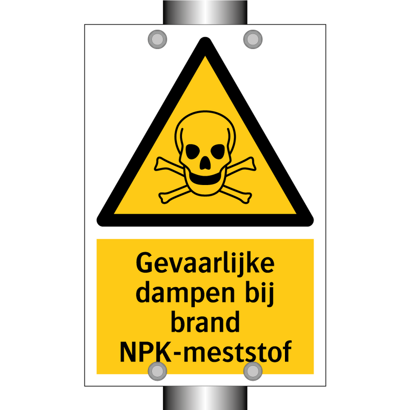 Gevaarlijke dampen bij brand NPK-meststof & Gevaarlijke dampen bij brand NPK-meststof